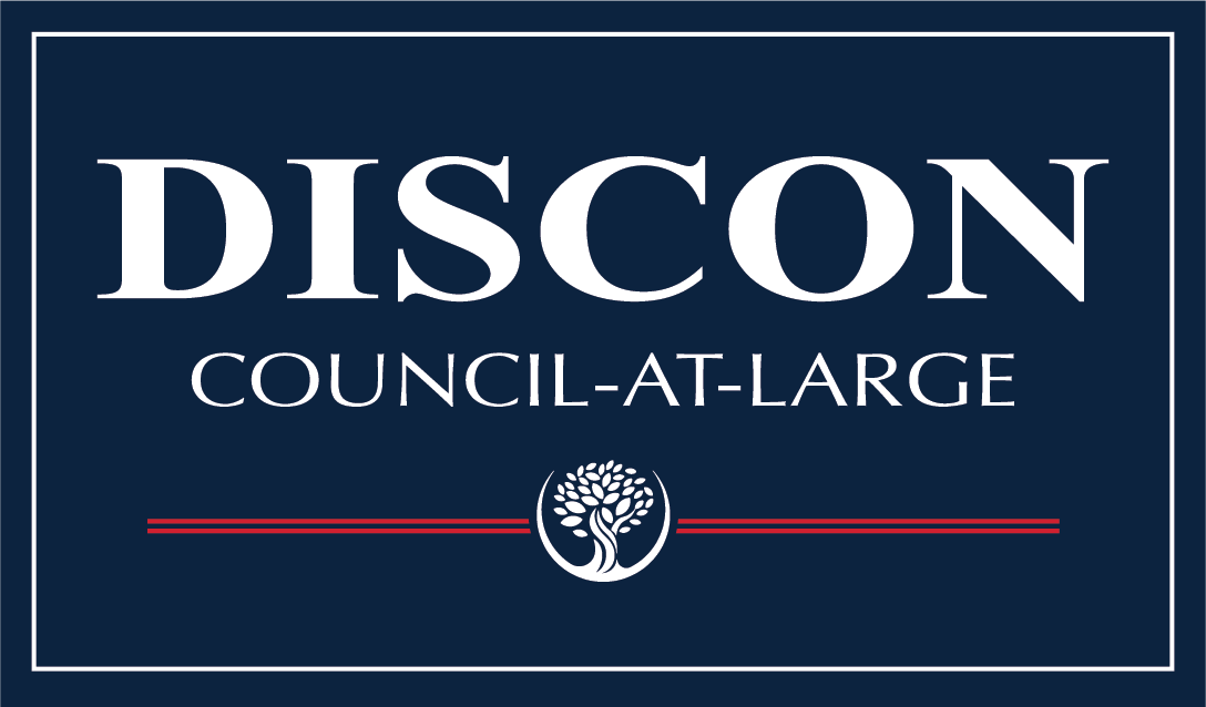 Scott Discon for Mandeville City Council logo